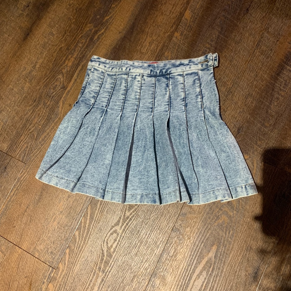 Signature 8 Jean Skirt